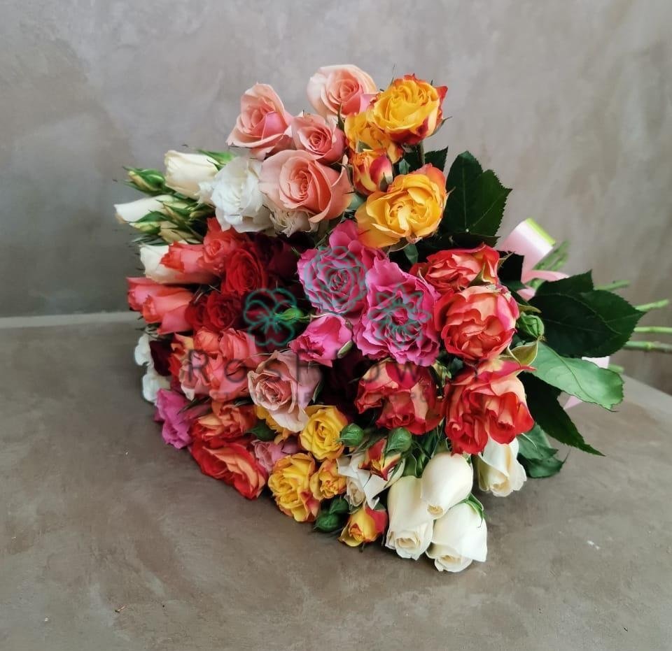 Букет цветов из: Розы в Муромцево