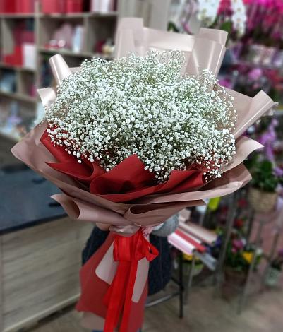 Букет цветов из: Гипсофила в Муромцево