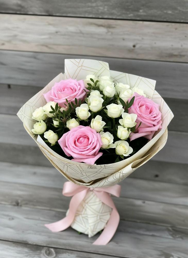 Букет цветов из: Розы в Муромцево