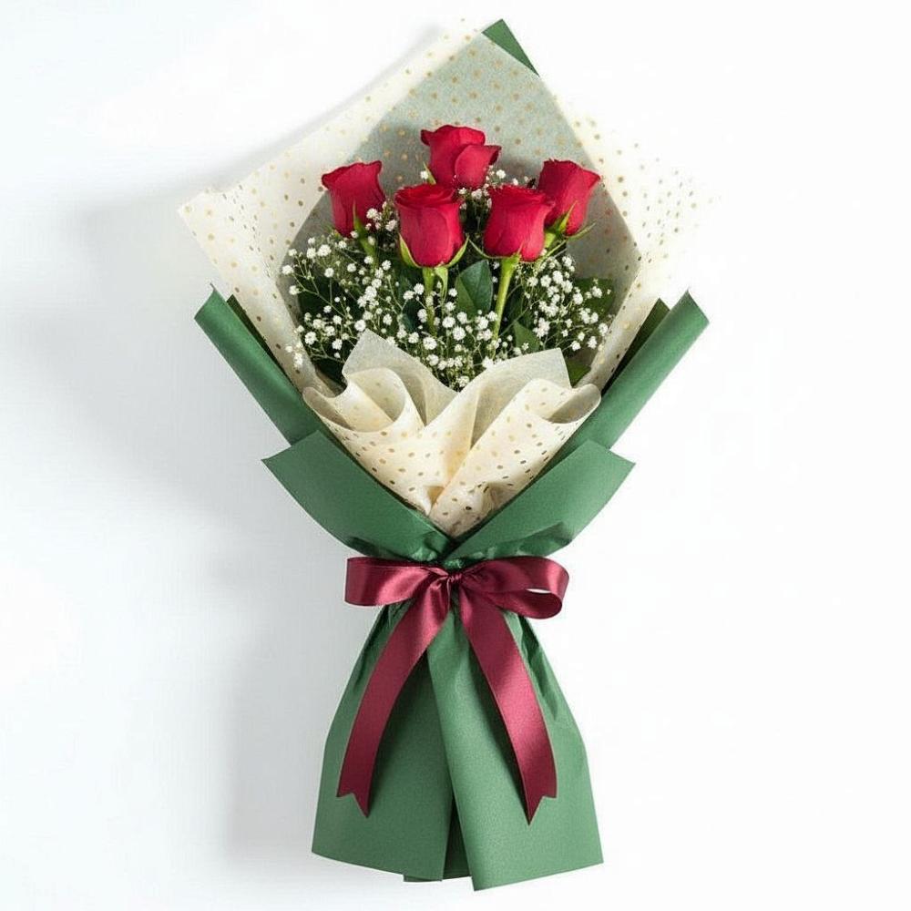 Букет цветов из: Розы в Муромцево