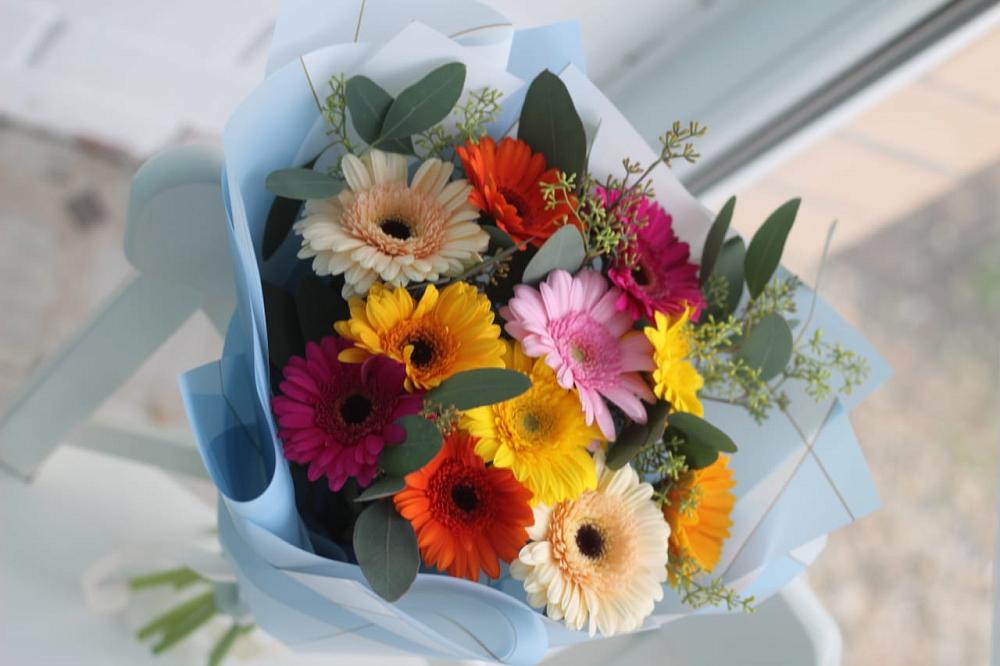 Букет цветов из: Герберы в Муромцево