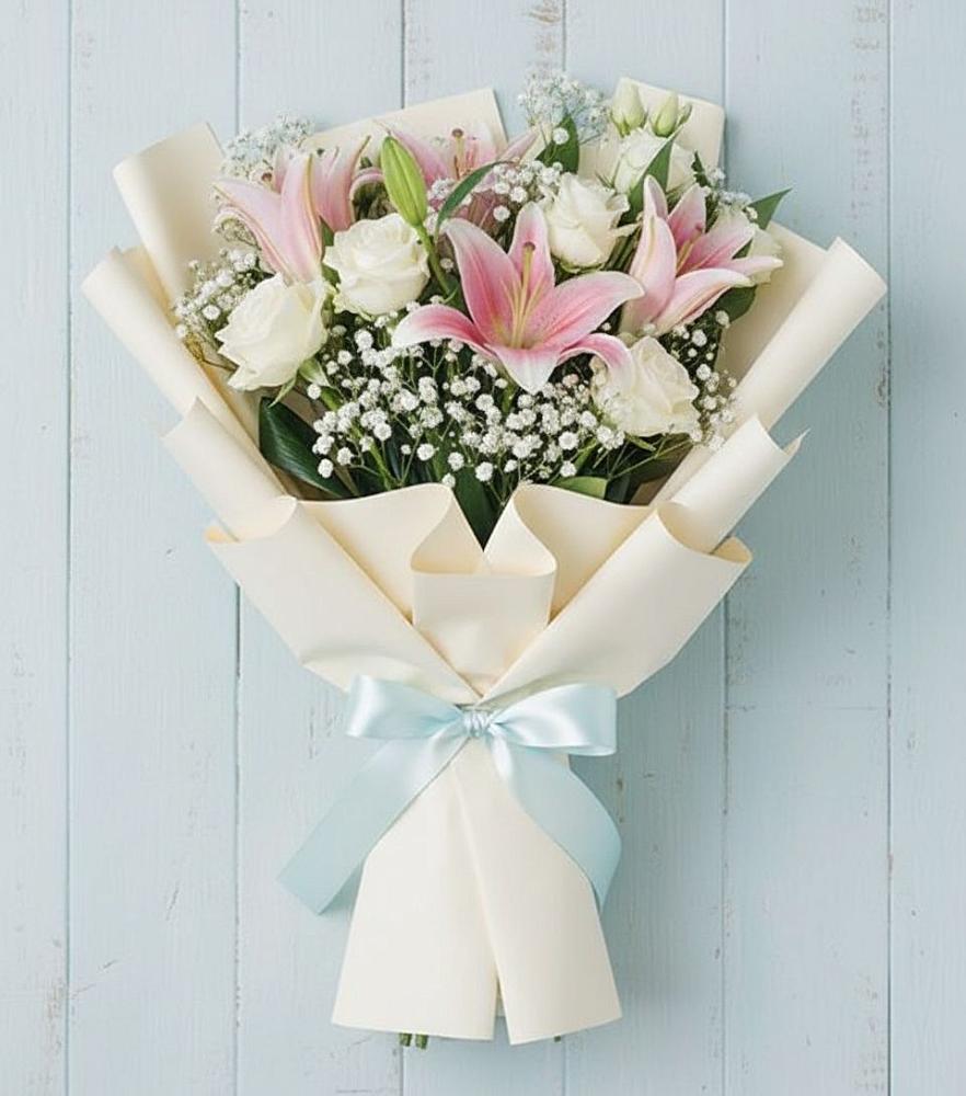 Букет цветов из: Лилии в Муромцево