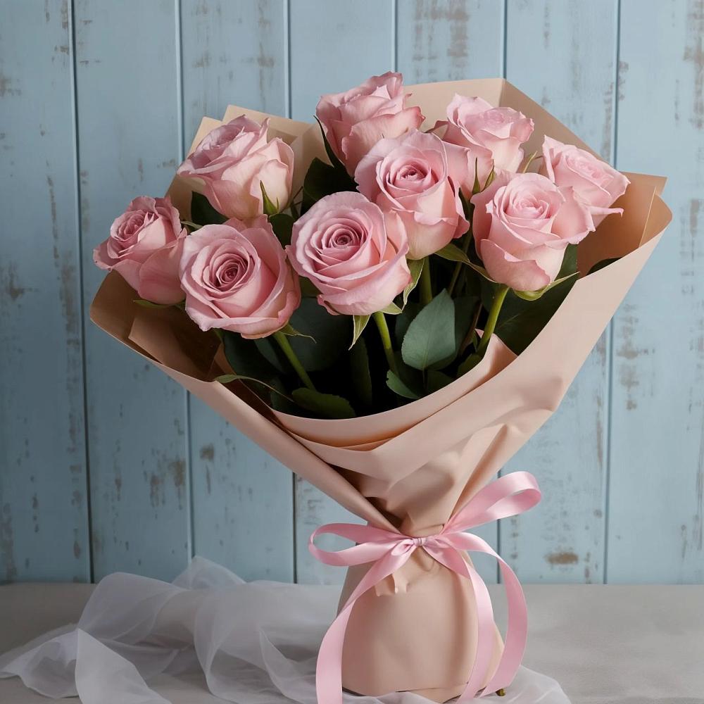 Букет цветов из: Розы в Муромцево