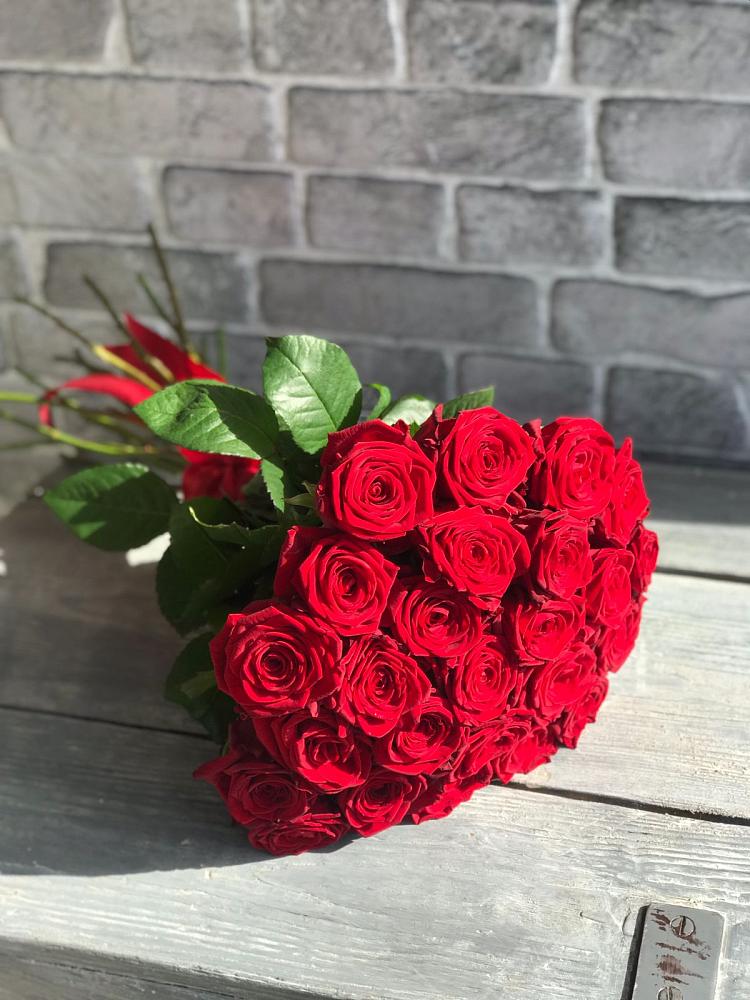 Букет Красные розы Фридом в Муромцево