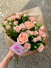 Букет цветов из:  Розы #REPLACE_PRED# Муромцево