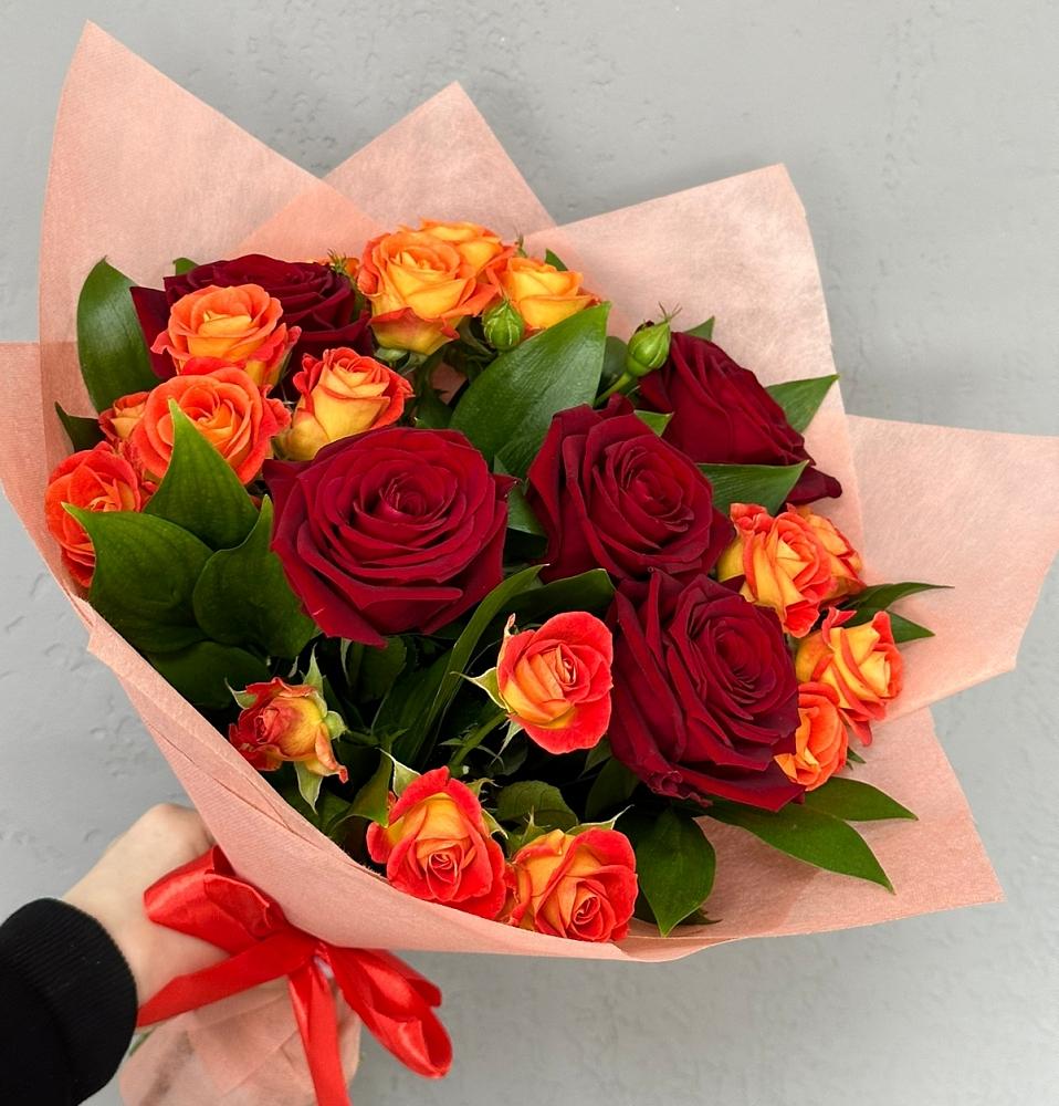 Букет Любовь и восторг в Муромцево