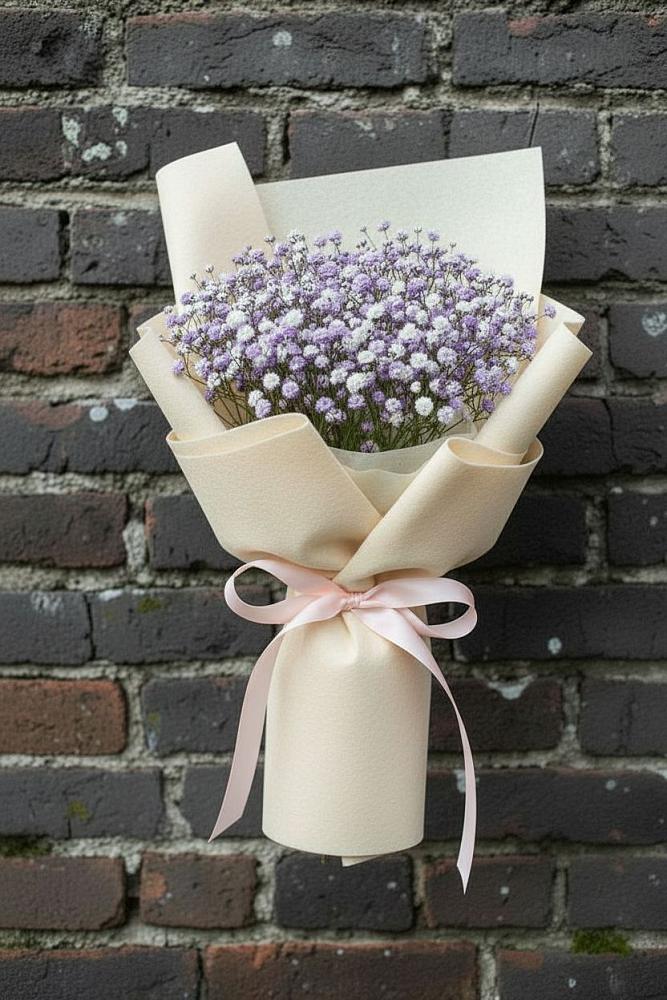 Букет цветов из: Гипсофила в Муромцево