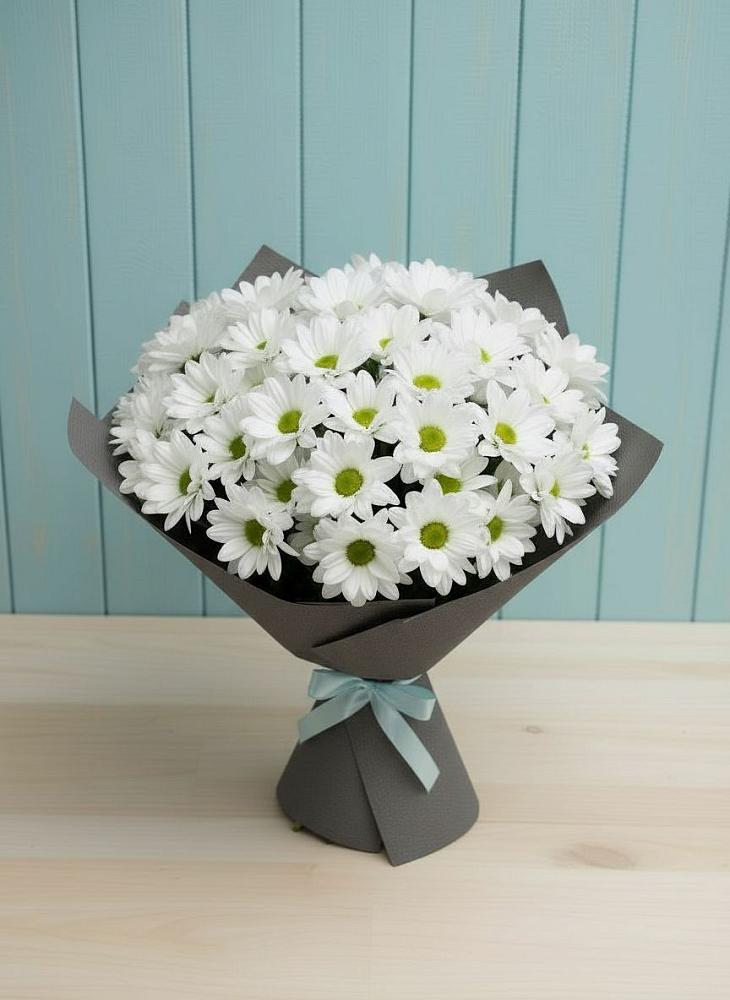 Букет цветов из: Хризантемы в Муромцево