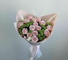 Букет цветов из:  Розы и Хризантемы в Муромцево