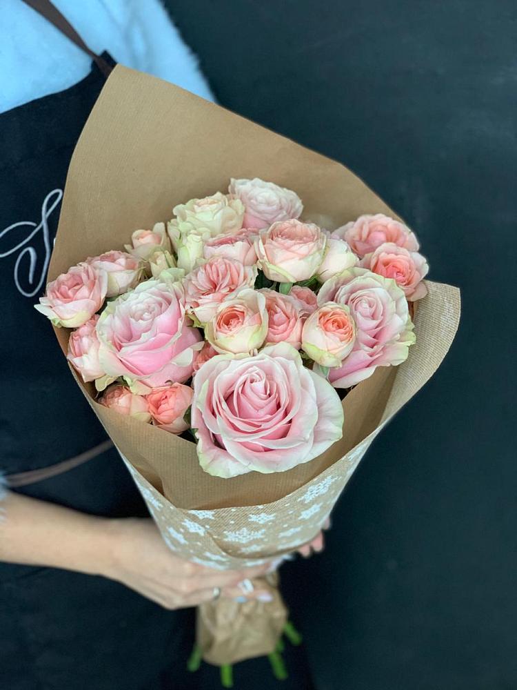 Букет цветов из: Хризантемы и Розы в Муромцево