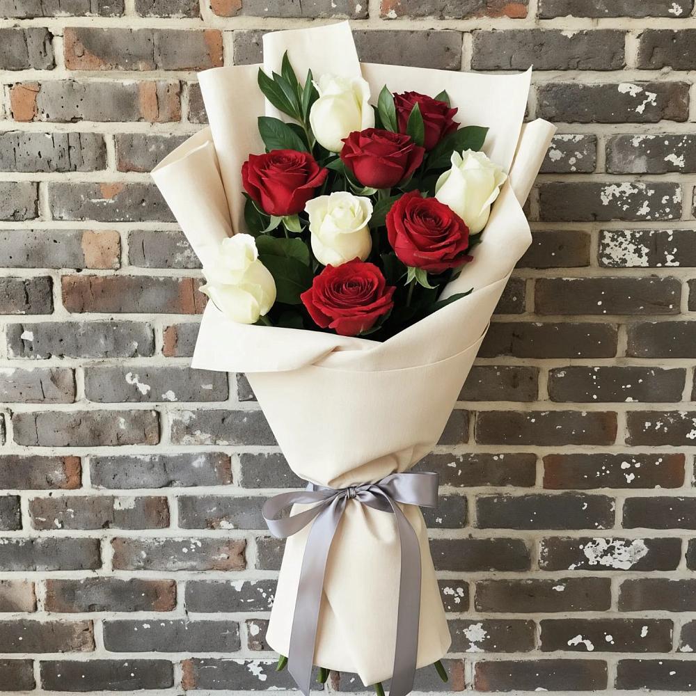 Букет цветов из: Розы в Муромцево