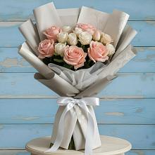 Букет цветов из:  Розы в Муромцево