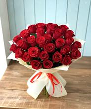 Букет 29 Красных роз в Муромцево