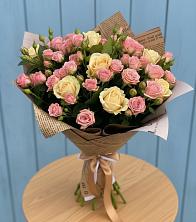 Букет цветов из:  Розы в Муромцево