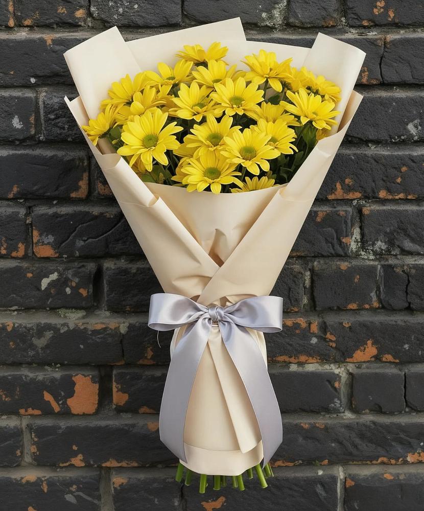Букет цветов из: Хризантемы в Муромцево