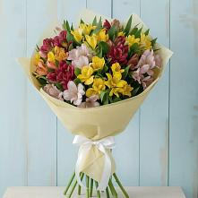 Букет цветов из:  Альстромерии в Муромцево
