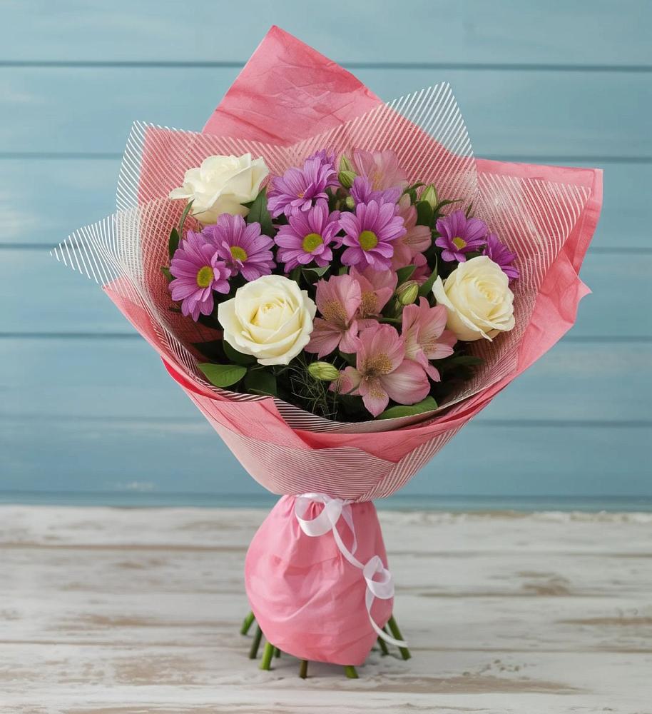 Букет цветов из: Герберы в Муромцево