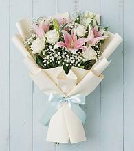 Букет цветов из:  Лилии #REPLACE_PRED# Муромцево